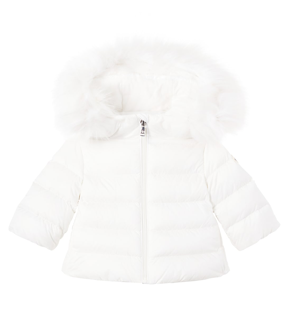 

Детская пуховая куртка Baby Obie Moncler Enfant, белый