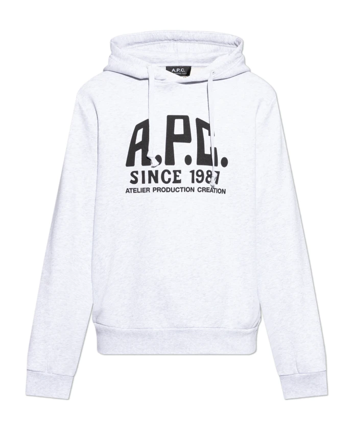 

Толстовка с капюшоном A.P.C., серый