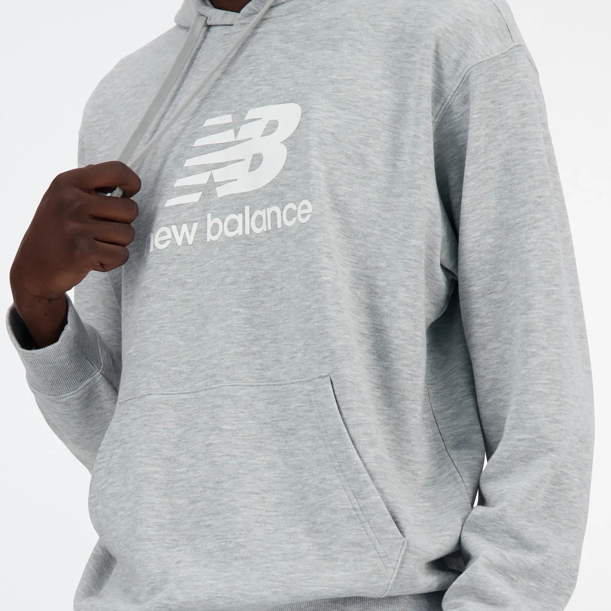 

Толстовка с капюшоном New Balance "MENS LIFESTYLE HOODIE", цвет Athletic Gre