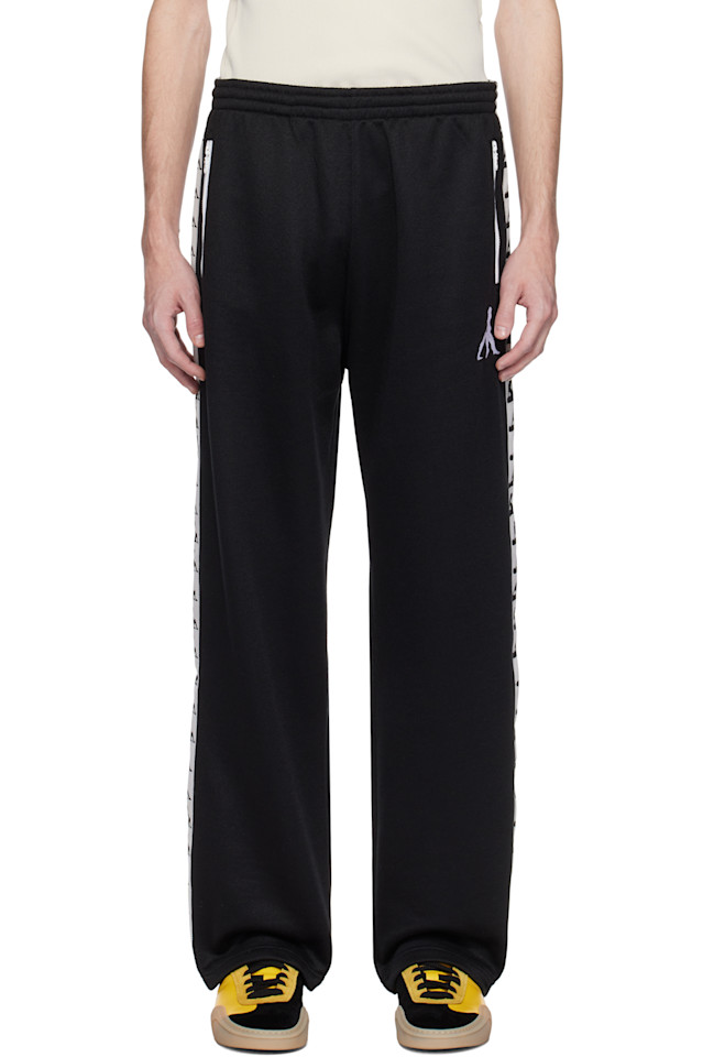 

Эксклюзивные черные спортивные брюки Feel the Heat от Ssense Carne Bollente, черный