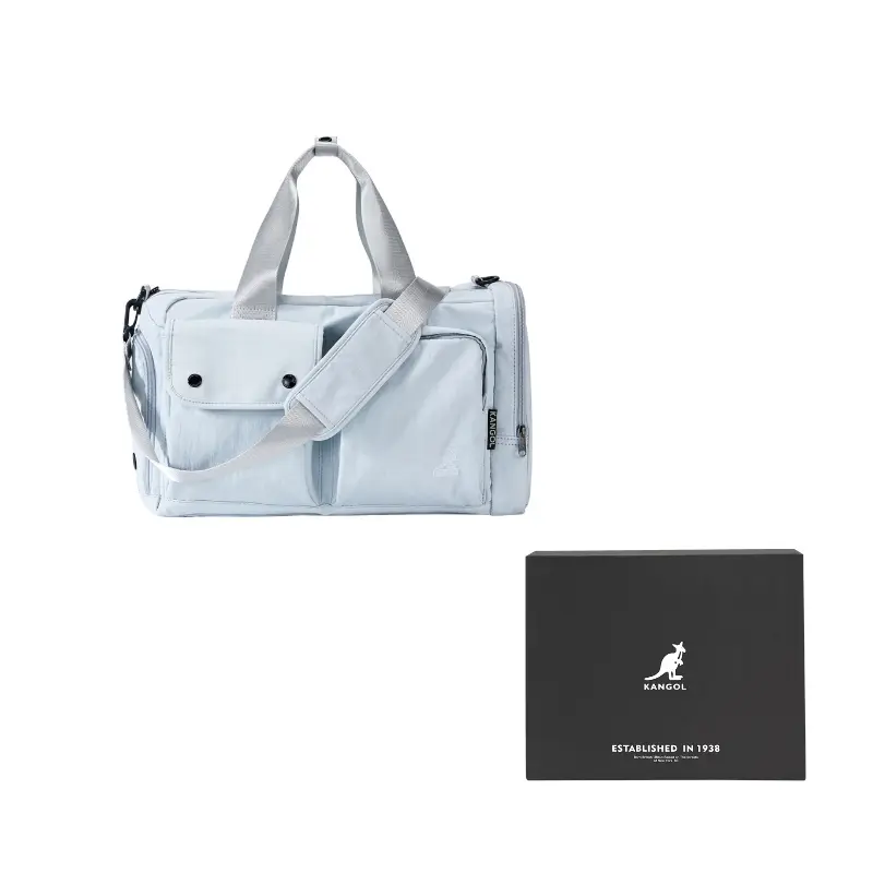

KANGOL Тканевый фитнес-дорожная сумка Unisex Milk Tea/Apricot/Ginger Yellow/Glacier Blue/Black
