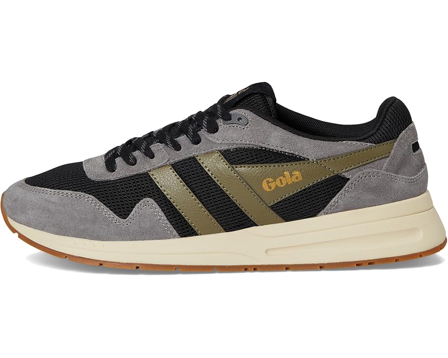 Мужские кроссовки Gola Delta, Black/Ash/Khaki — фото 4