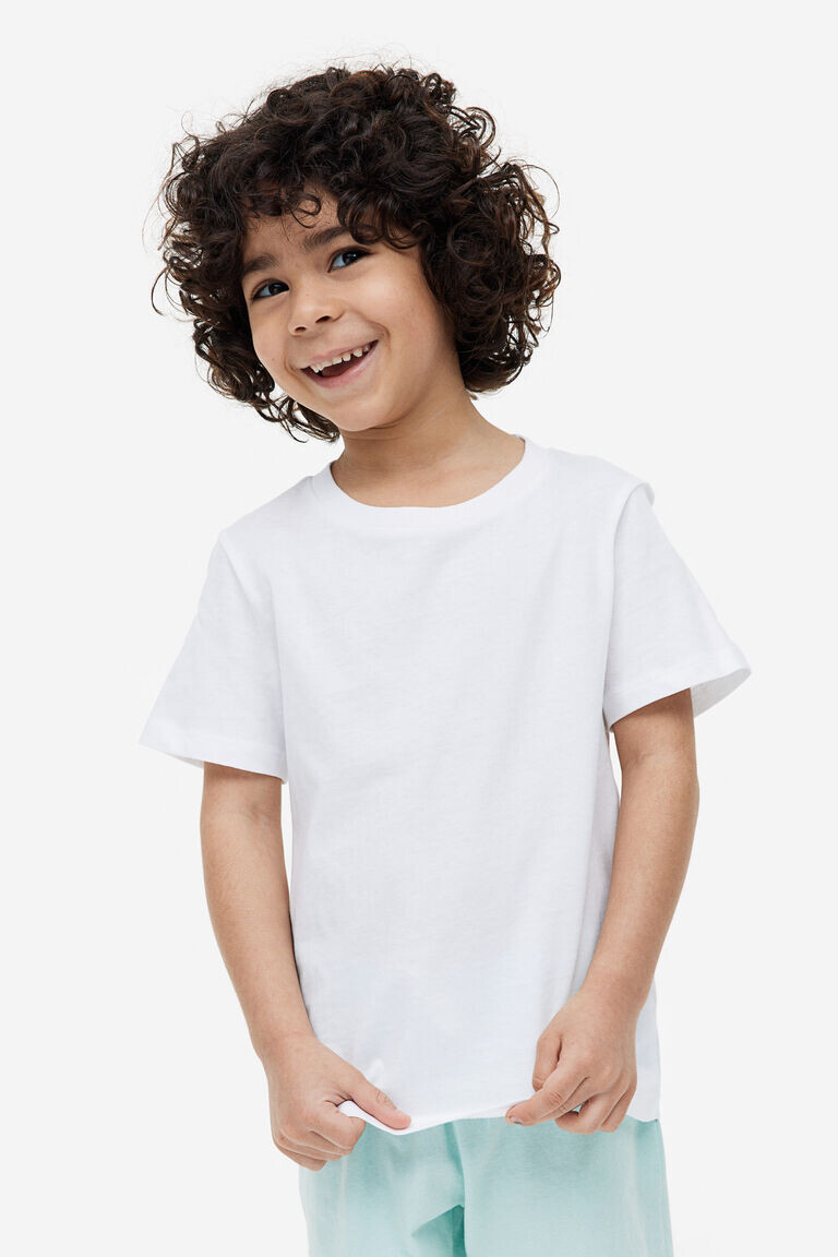 

3 пары футболок H&M, белый