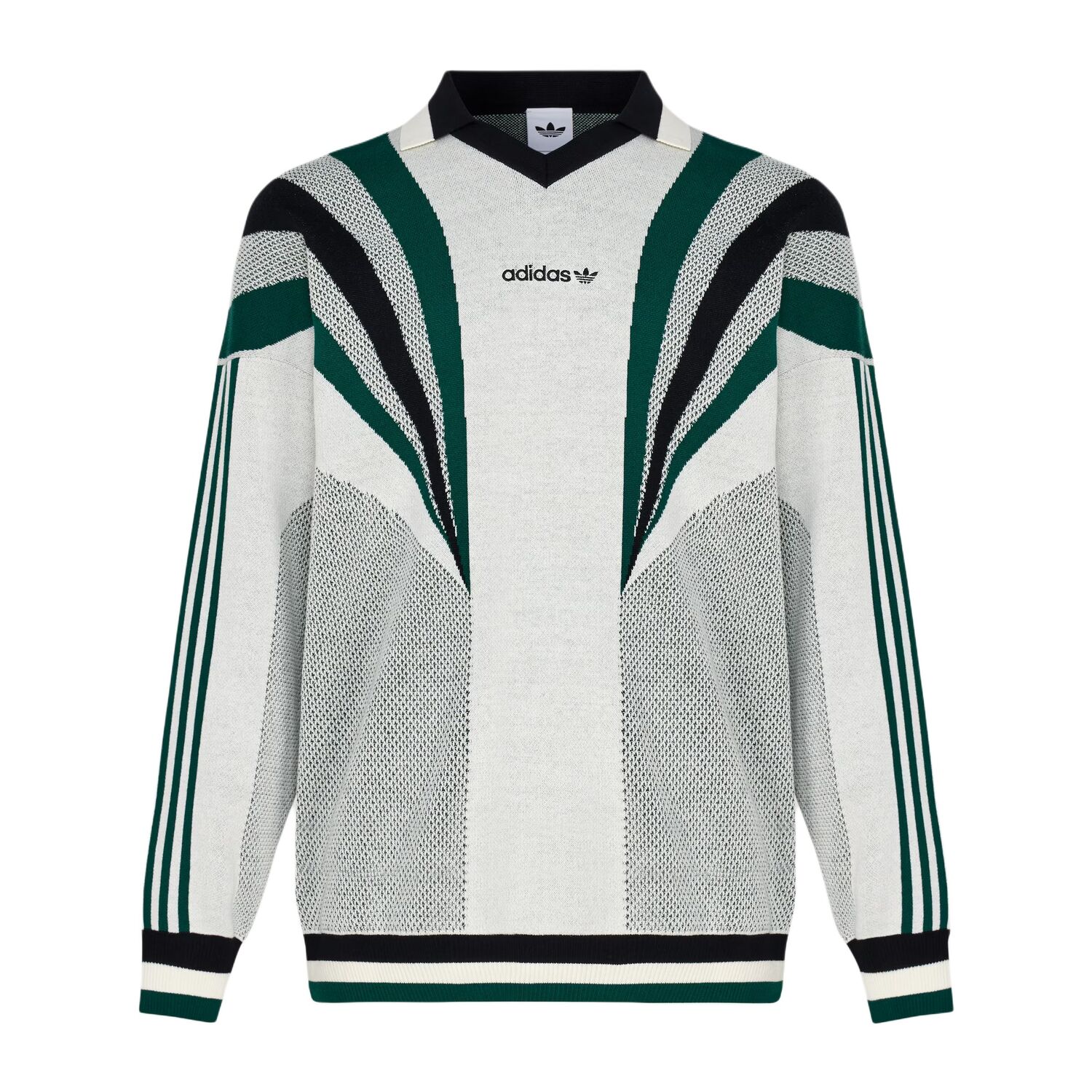

Свитшот SANTIAGO вязаный мужской Adidas Originals, jade белый
