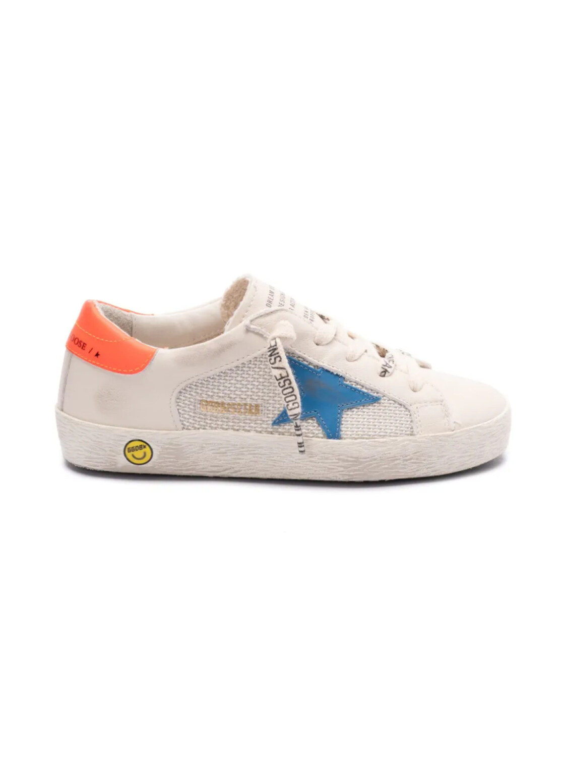 

Кроссовки Golden Goose Kids Super-Star, белый