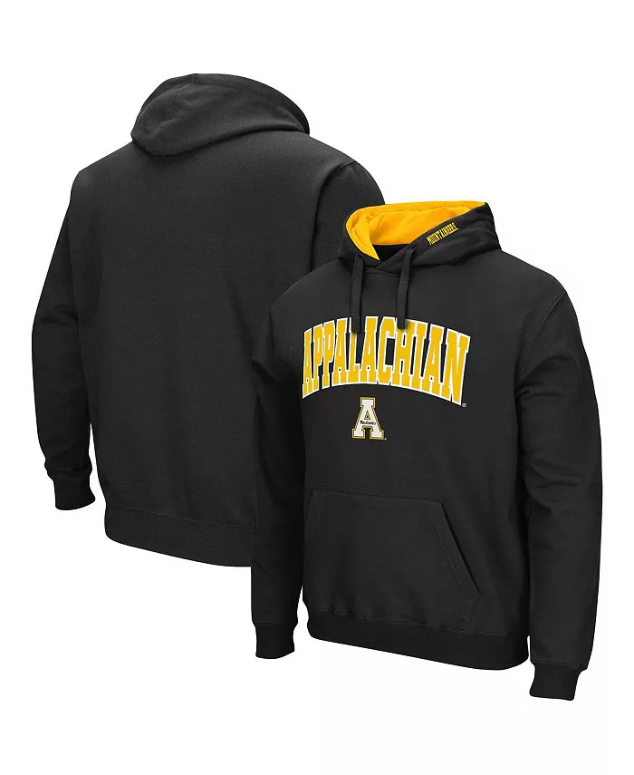 

Мужская толстовка с капюшоном Appalachian State Mountaineers с аркой и логотипом Colosseum, черный
