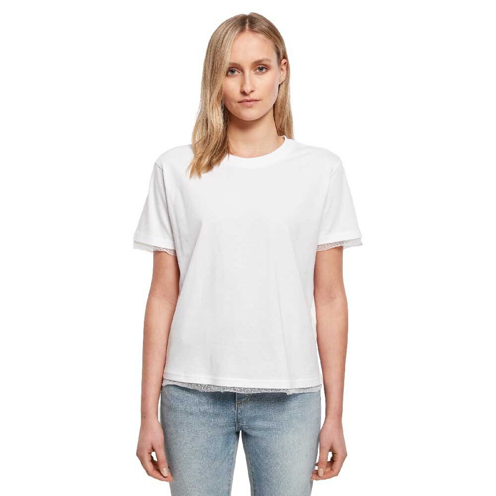 

Футболка Build Your Brand Short Sleeve Round Neck, белый