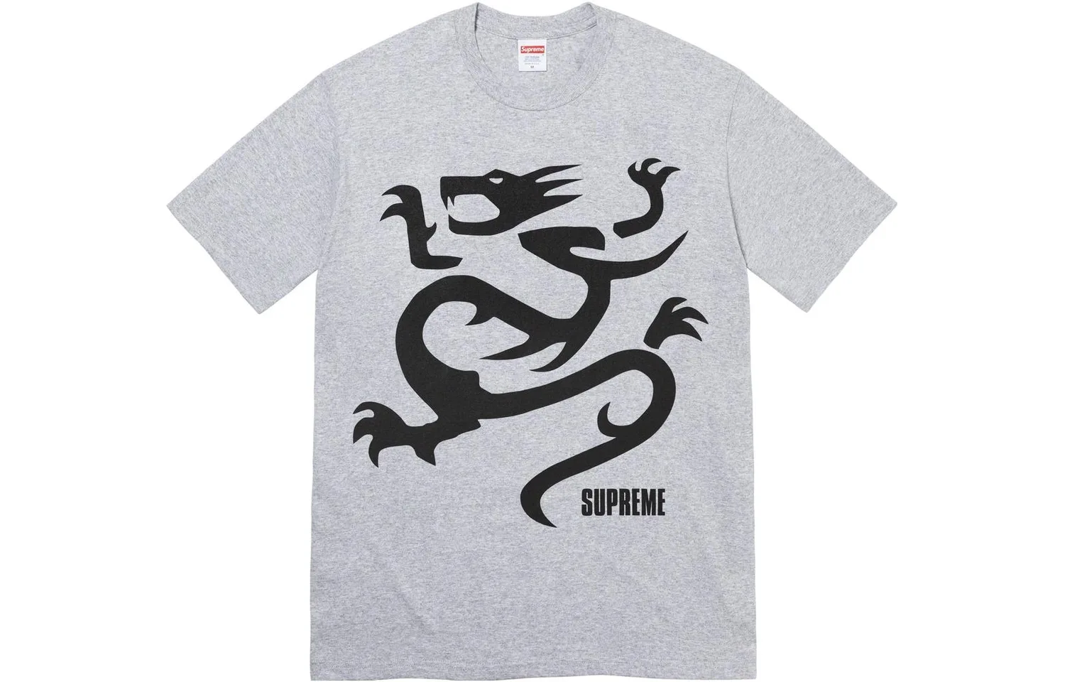 Футболка Mobb Deep Dragon Supreme, светло-серый/светло-серый