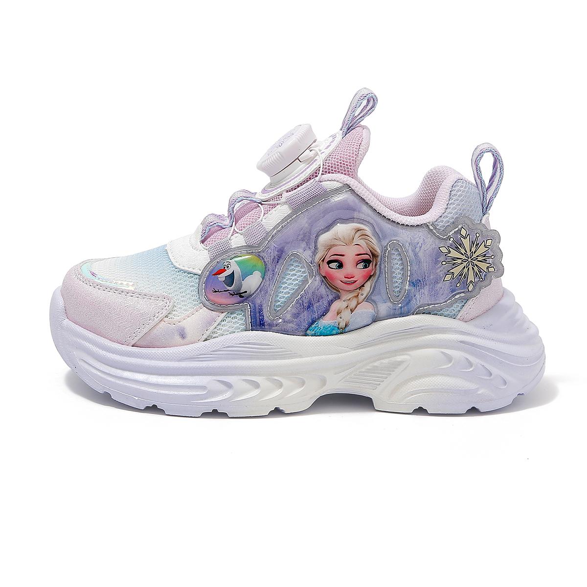 

Дышащие кроссовки Frozen Low Top для детей от 3 до 7 лет Disney, фиолетовый