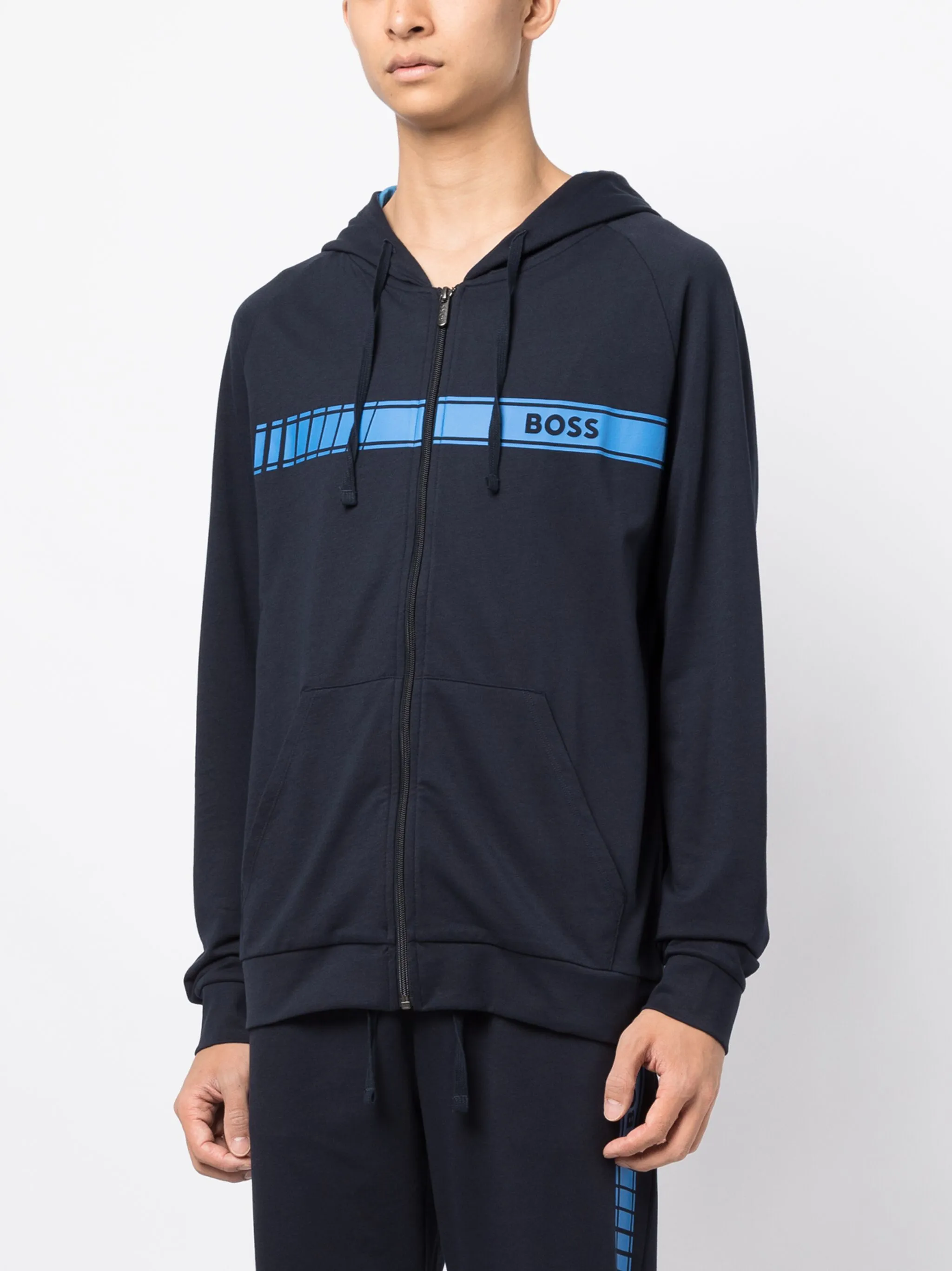 Куртка Authentic на молнии Boss, синий — фото 3