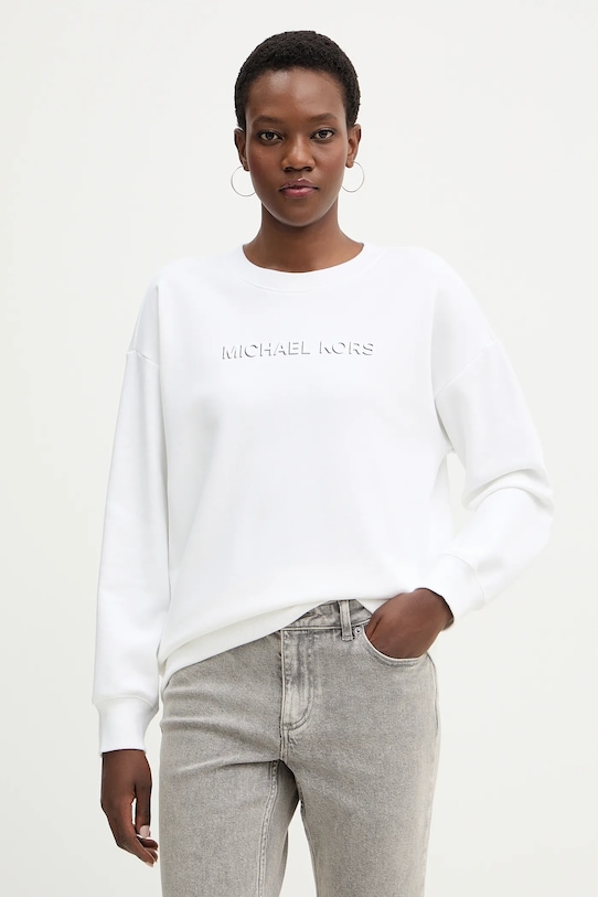 

Хлопковая толстовка MICHAEL Michael Kors, бежевый