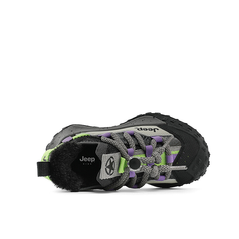 Кроссовки Jeep Kids Lifestyle Shoes Kids Mid-top Black, слоновая кость/черный — фото 3