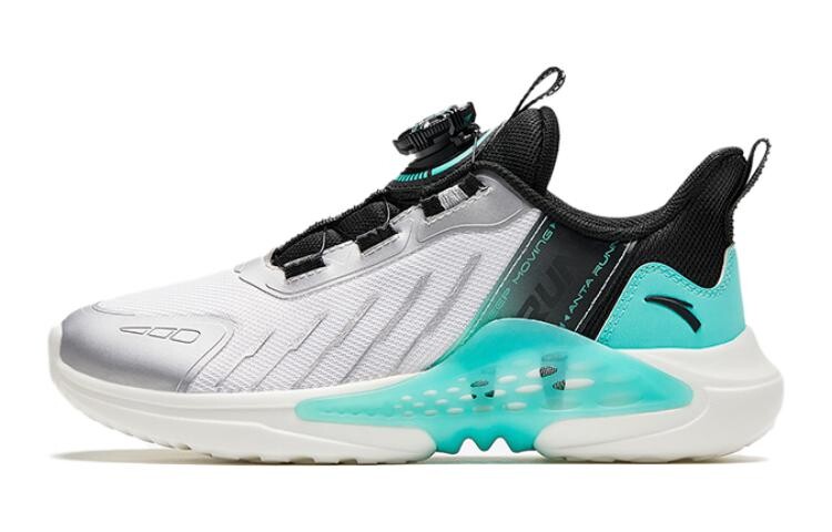 

Детские кроссовки GS Low-top Белые/Салатовые/Светло-лимонные/Черные Anta Kids, белый/черный