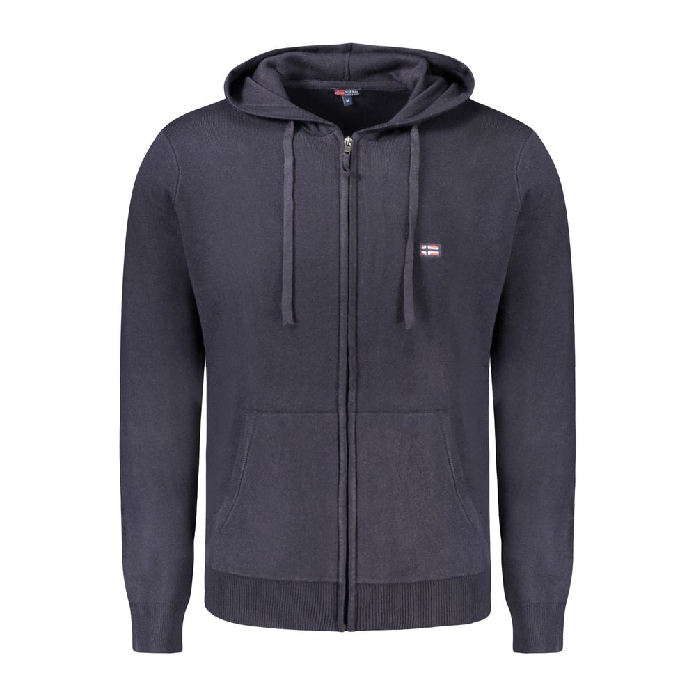 

Синий полиамидный мужской кардиган Geographical Norway