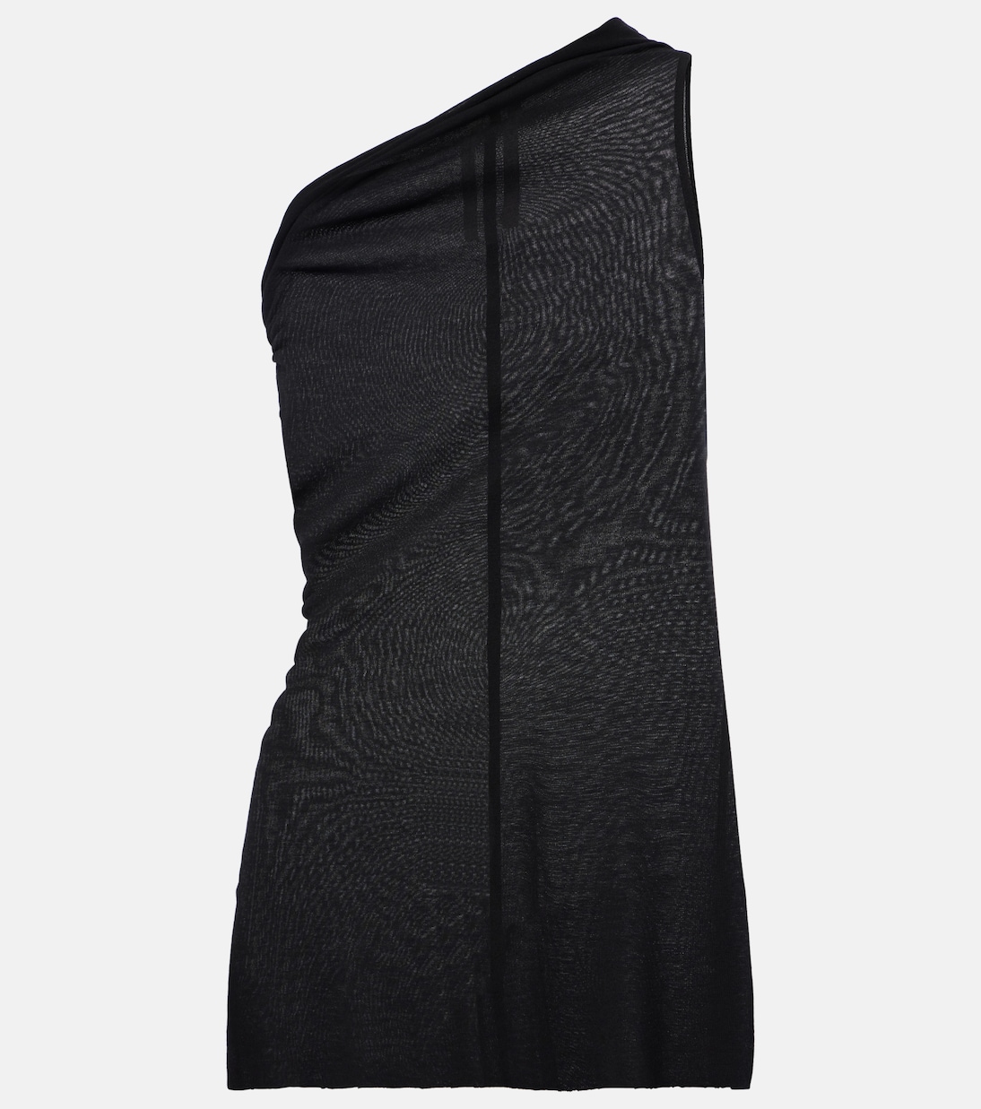 

Топ Athena с драпировкой на одно плечо Rick Owens, черный