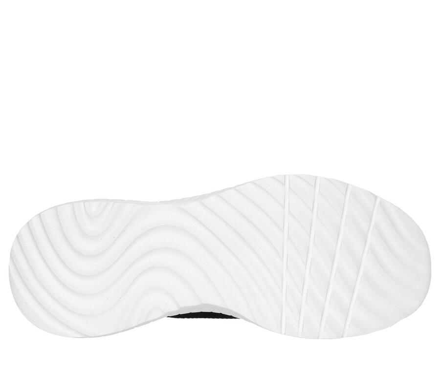 SKECHERS Мужские кеды BOBS SQUAD CHAOS SOLID STEP, черные — фото 3