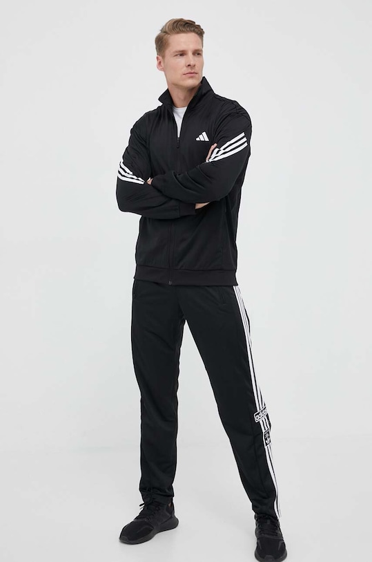 Тренировочная толстовка 3-Stripes Adidas Performance, черный — фото 2