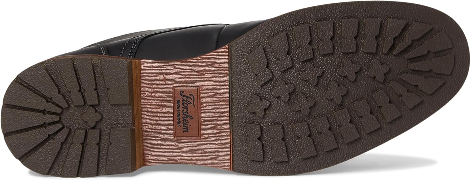 Мужские ботинки Florsheim Lodge Plain Toe 3-eye Chukka Boots, черный — фото 3