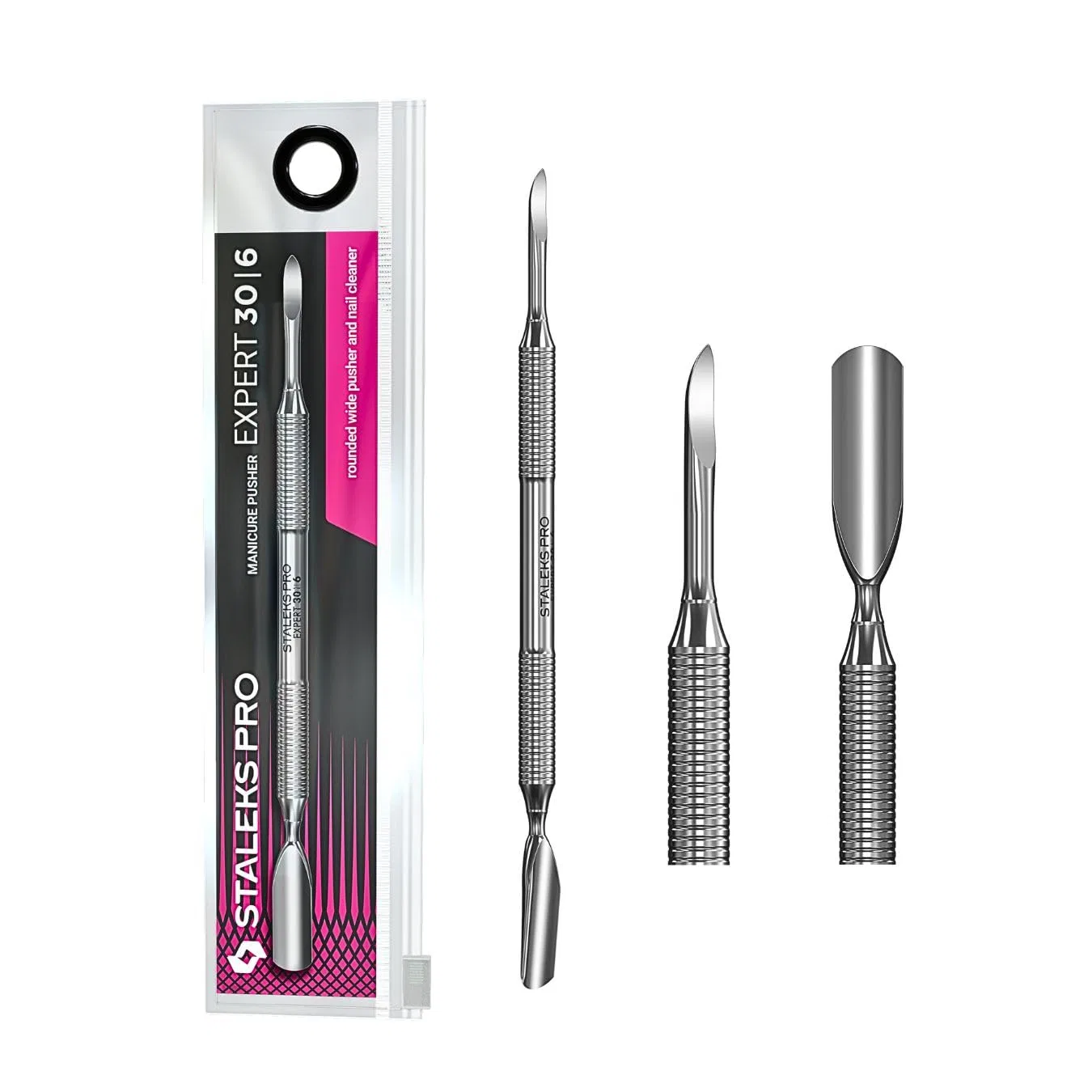 Пушер для кутикулы STALEKS PRO Expert PE 30/6 Natury Nails