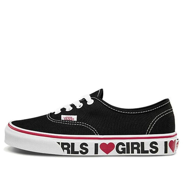 

Кроссовки authentic 'i love girls' Vans, черный