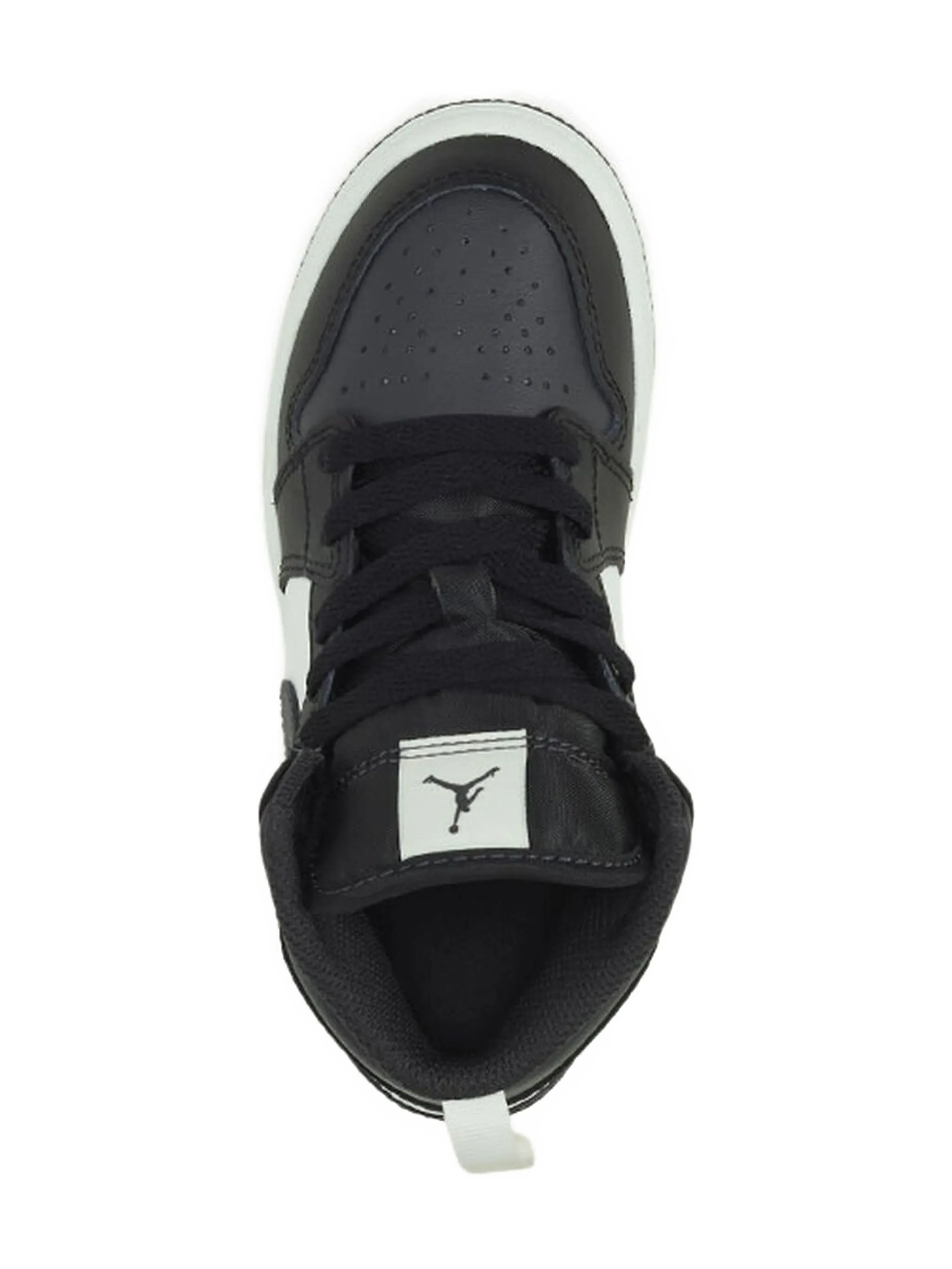 Кроссовки Jordan 1 Mid Off Noir Toe Jordan Kids, черный — фото 4