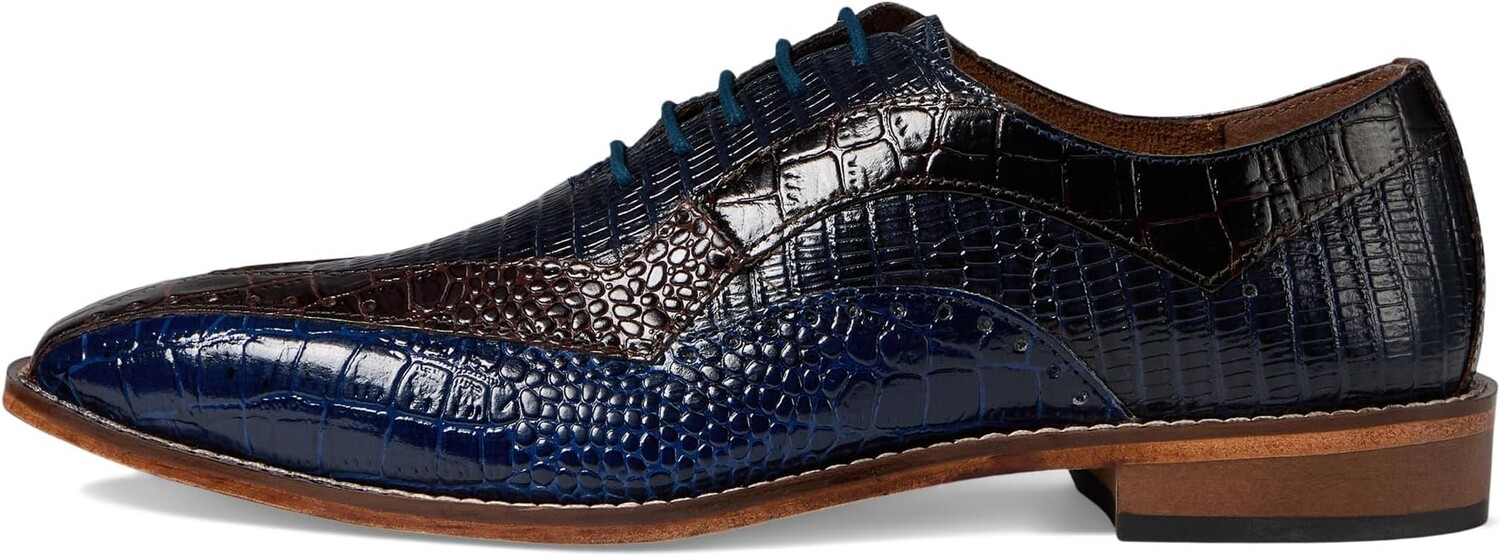 Оксфорды Stacy Adams Tallero Lace-Up, цвет Dark Blue Multi — фото 4