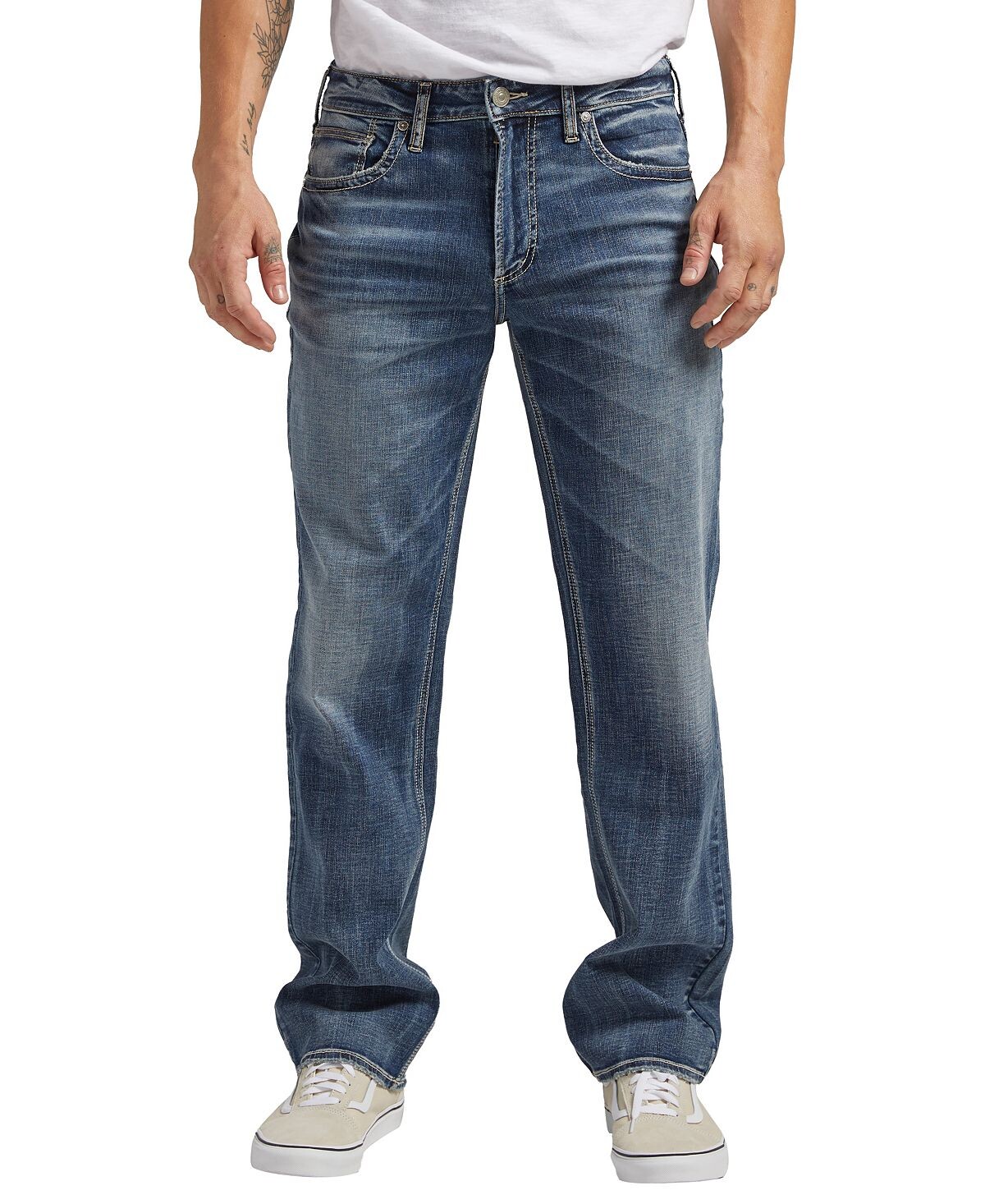

Мужские джинсы прямого кроя классического кроя Grayson Silver Jeans Co.