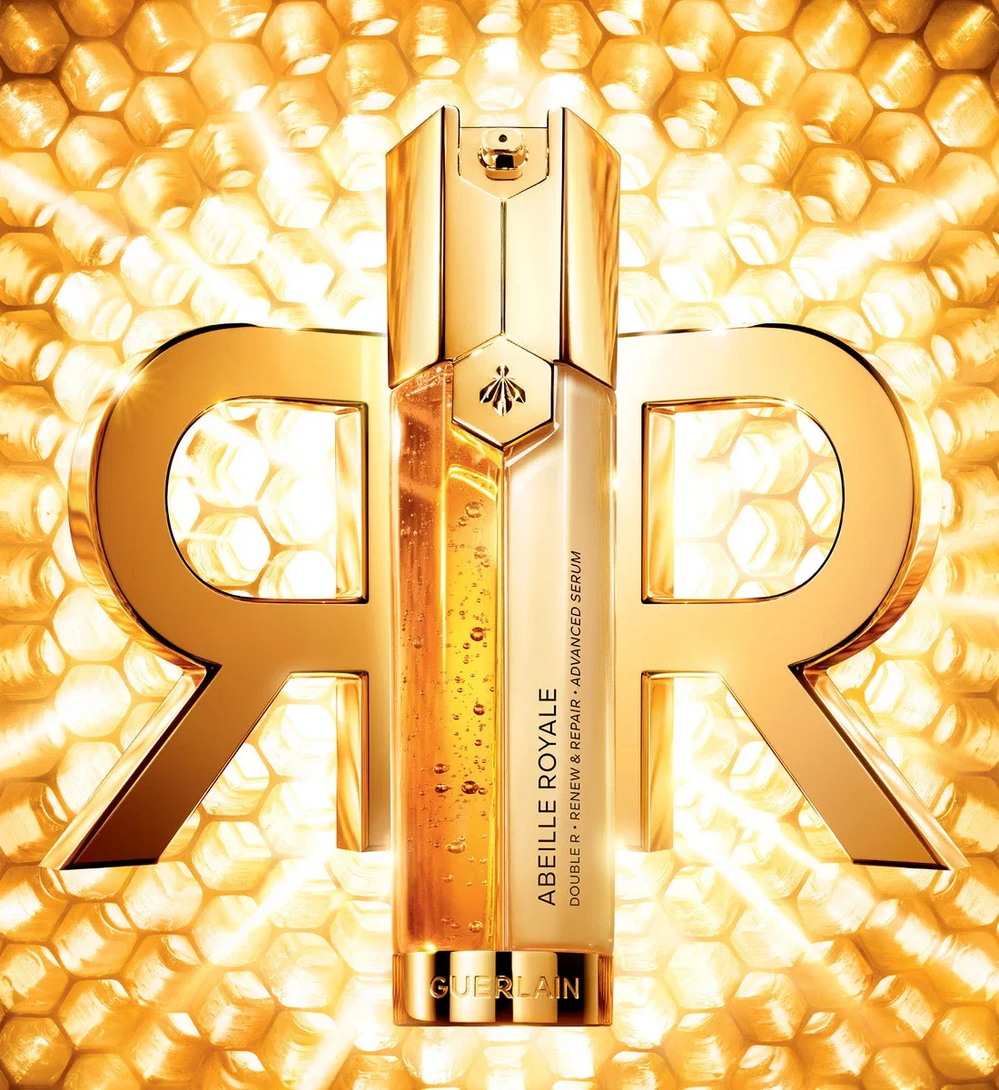 Сыворотка Guerlain — Advanced Double R Обновление и Восстановление , золотой — фото 3