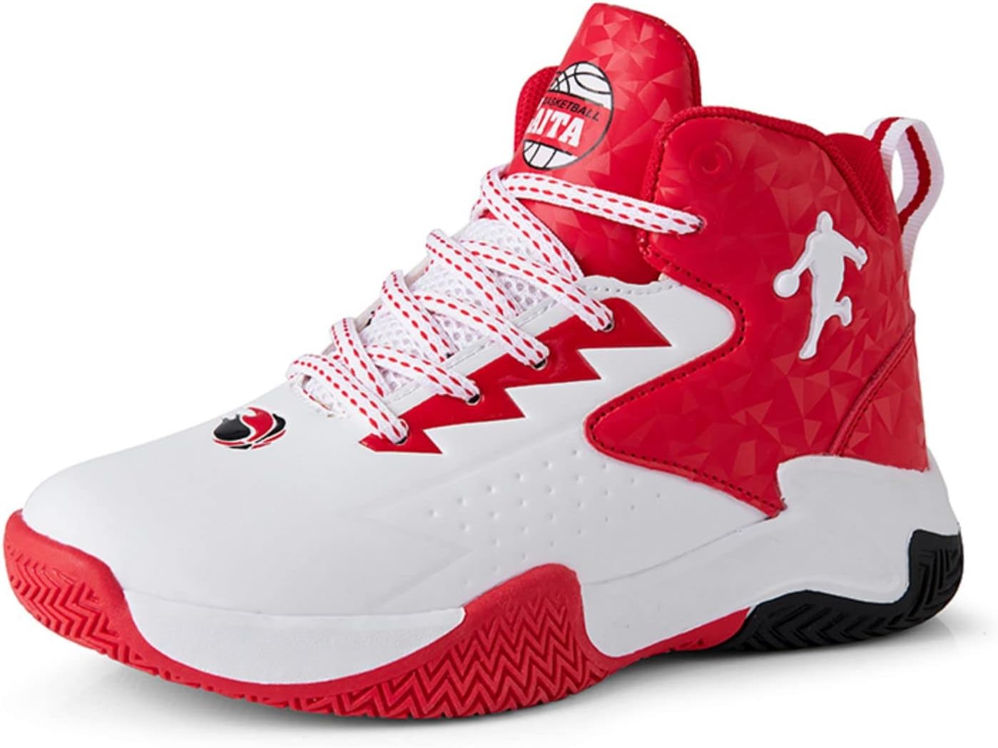 

Противоскользящие и износостойкие детские баскетбольные кроссовки Ucilxi, белый