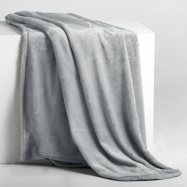 

Одеяло FLHF Nic, 200x1x220 см, светло-серый