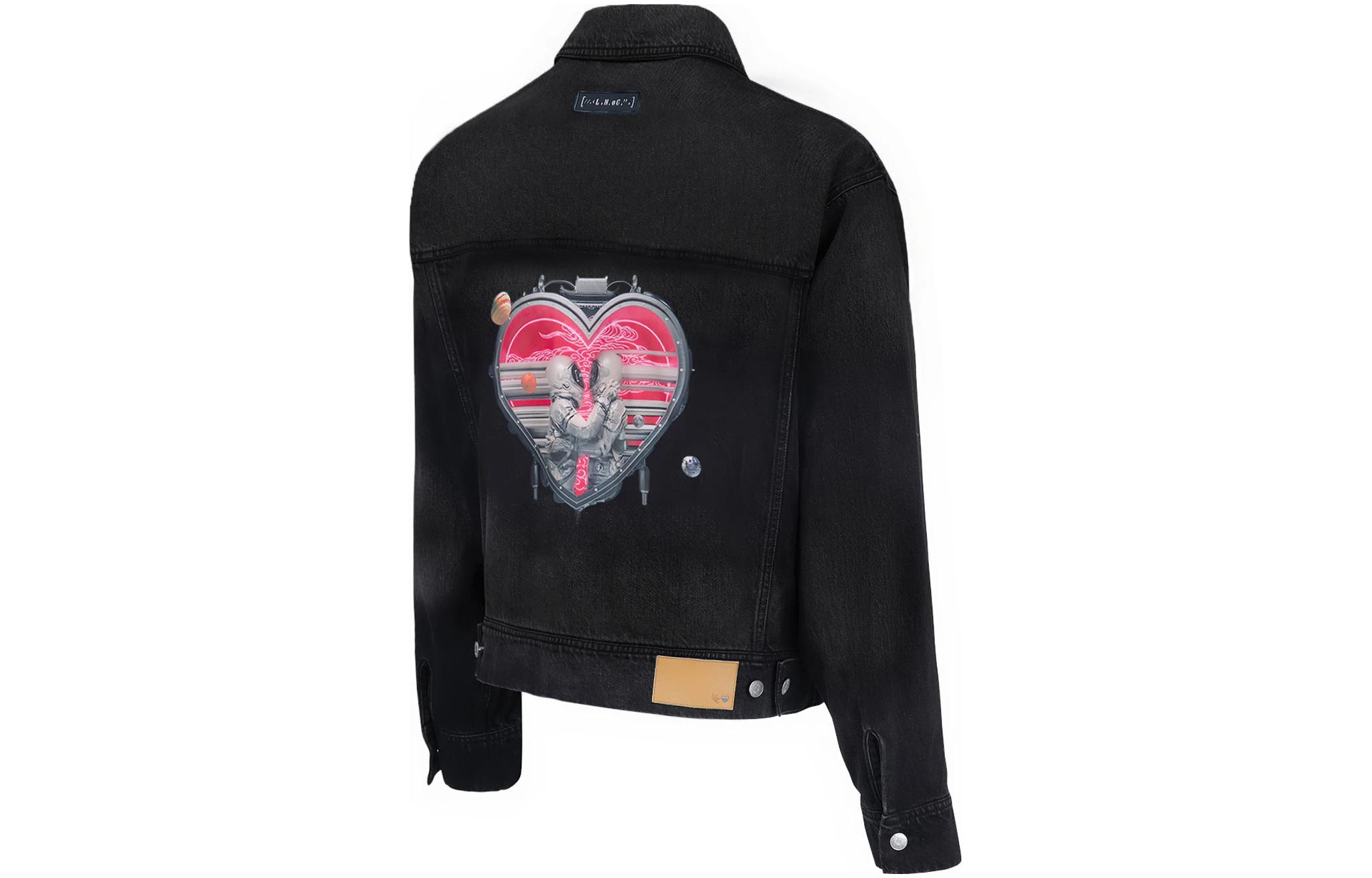 

LiNing Джинсовая куртка унисекс черная, Black