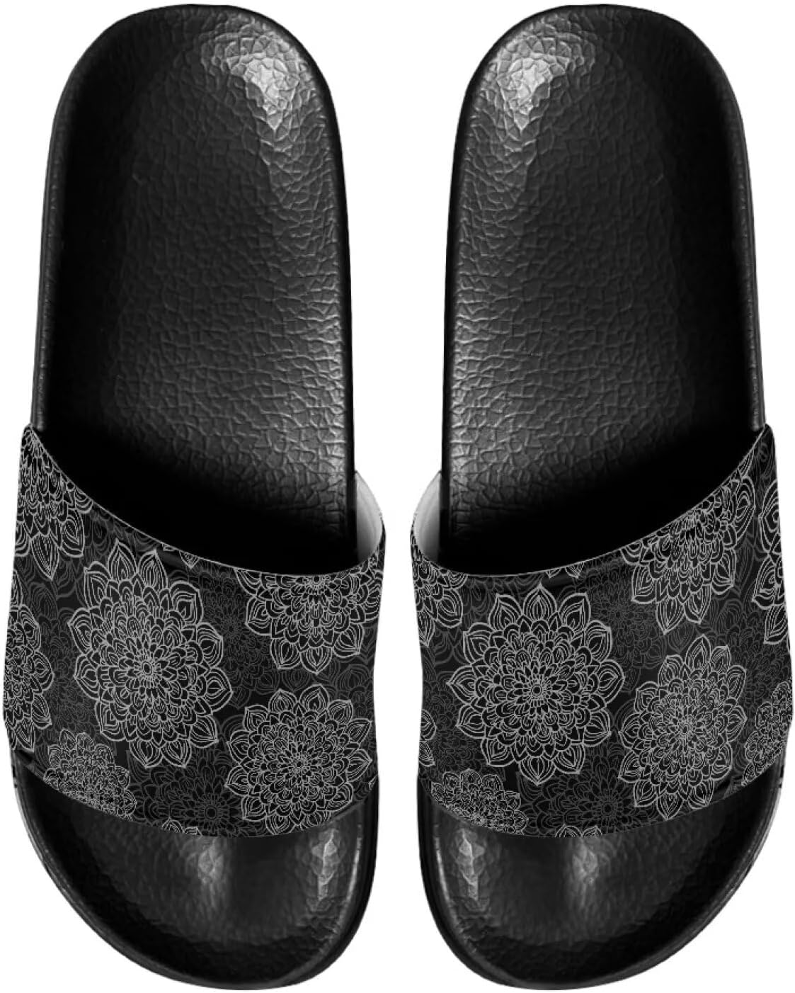 

Мужские домашние сандалии Qoiuvncy, летние, нескользящие, для пляжа и бассейна, легкие тапочки для дома и улицы, черная подошва, размер 5-14