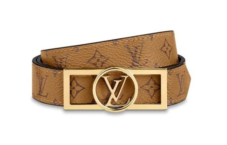 Женский ремень Louis Vuitton, светло-коричневый — фото 3