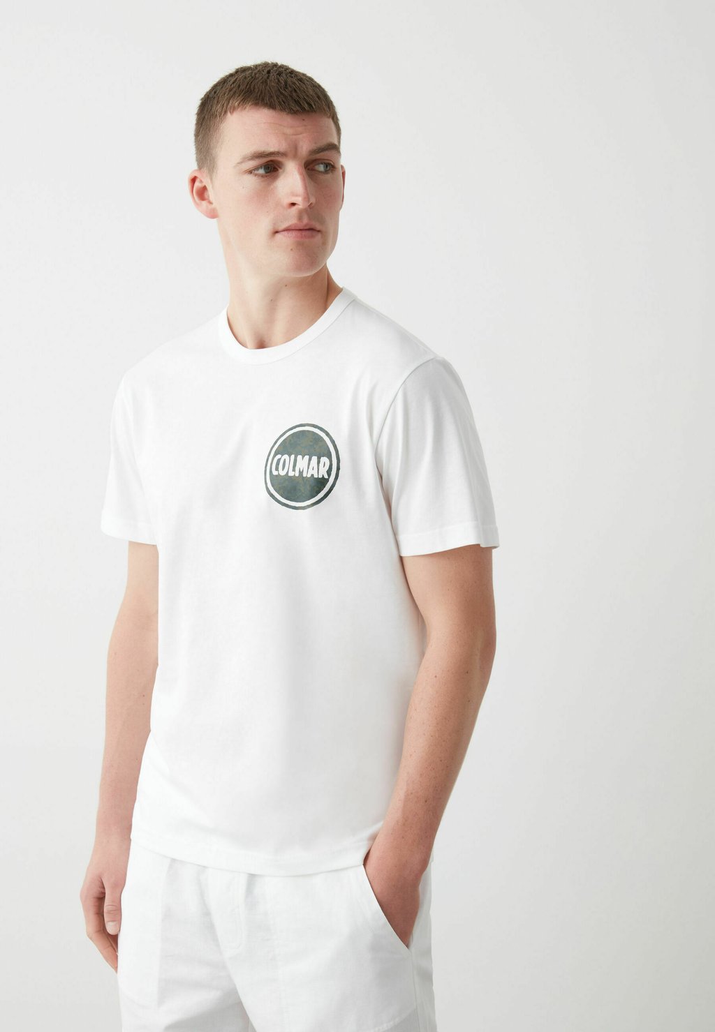 

Футболка с принтом CAMOUFLAGE LOGO Colmar Originals, белый