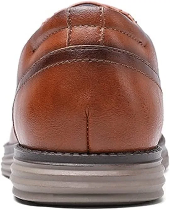 Туфли Men's Shoes, Men's Leather Shoes, Casual Shoes, Lace-Up Shoes, Work and Office Shoes, Simple Men's Shoes, Four Seasons, Professional Work Shoes, Wedding Shoes, Elegant Shoes Generic, Black — фото 2