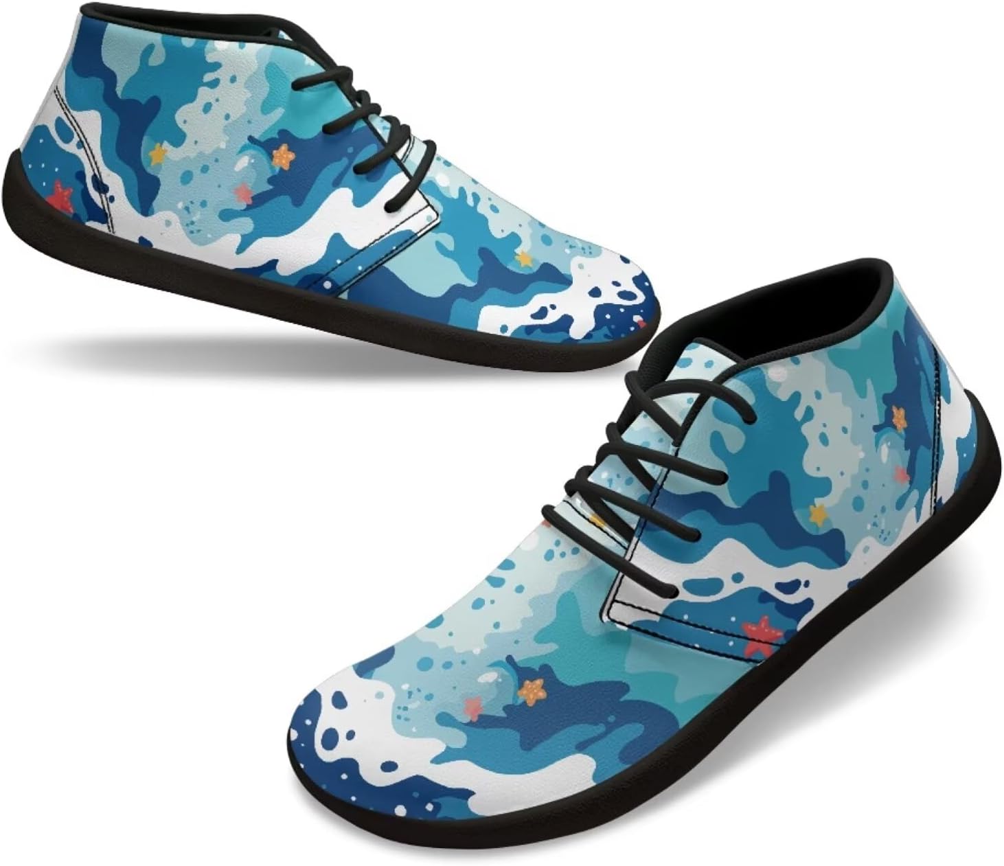 

Мужские кроссовки UNICEU с широким носком, модель Barefoot, легкие, для спортсменов, с нулевым падением, повседневные прогулочные кроссовки, тренировочные и беговые кроссовки, Summer Beach Waves