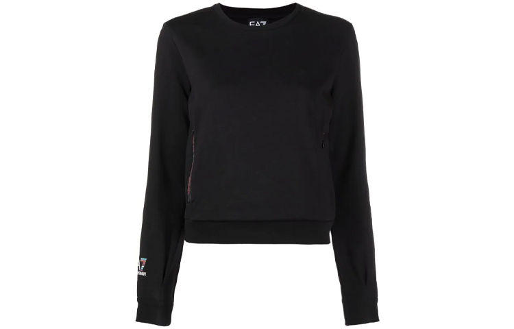 

EMPORIO ARMANI Женский черный свитер EA7