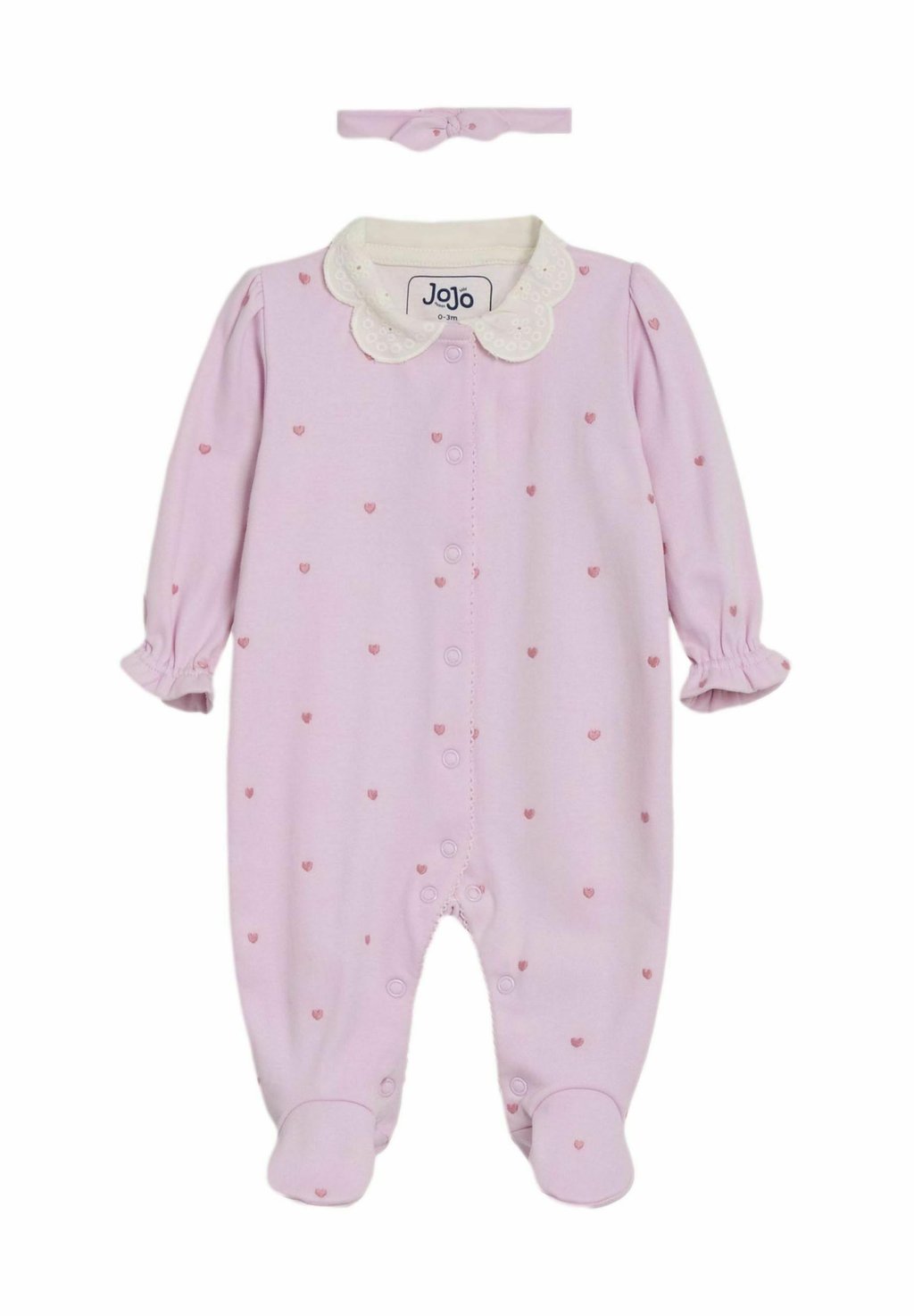 

Комбинезон REGULAR FIT COLLARED EMBROIDERED SET JoJo Maman Bébé, фуксия