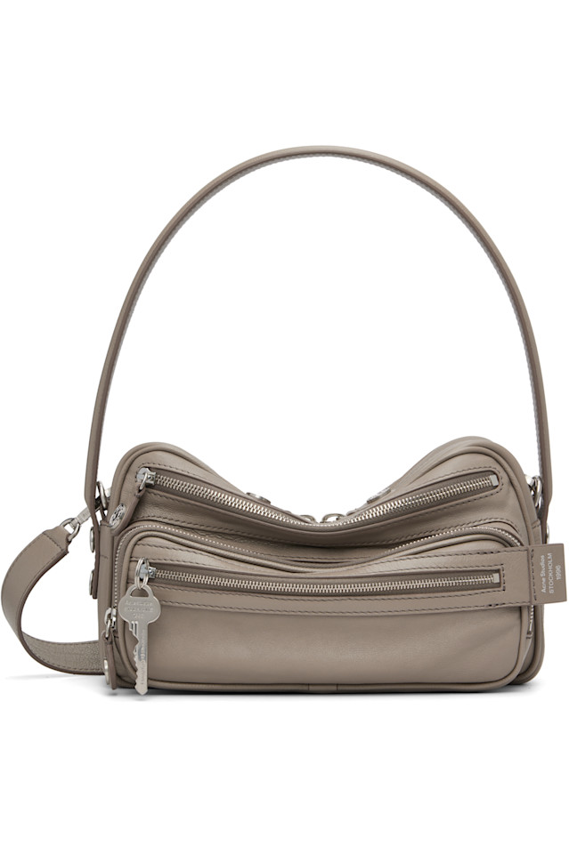 

Acne Studios Сумка через плечо Camero Party цвета таупе