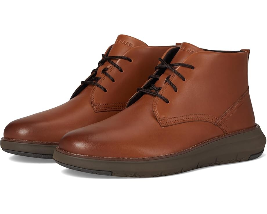 

Ботинки Cole Haan Grand Remix Chukka, цвет British Tan/Java