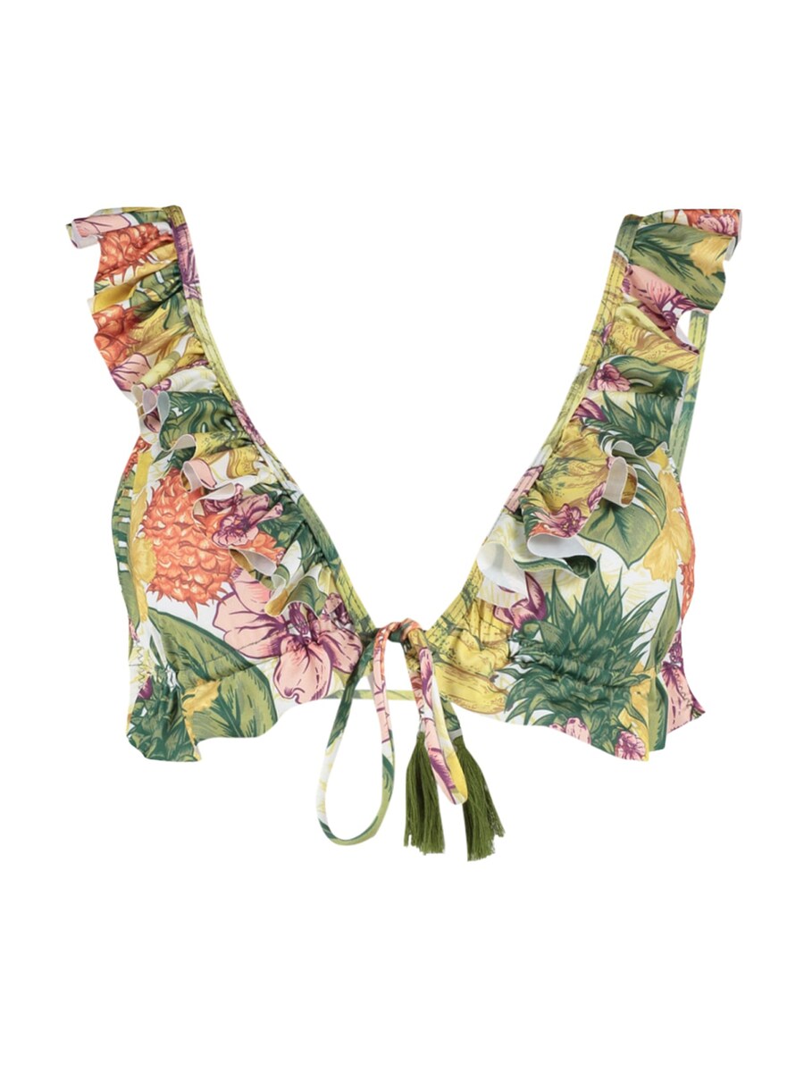 

Треугольное бикини Trendyol, Green/Olive