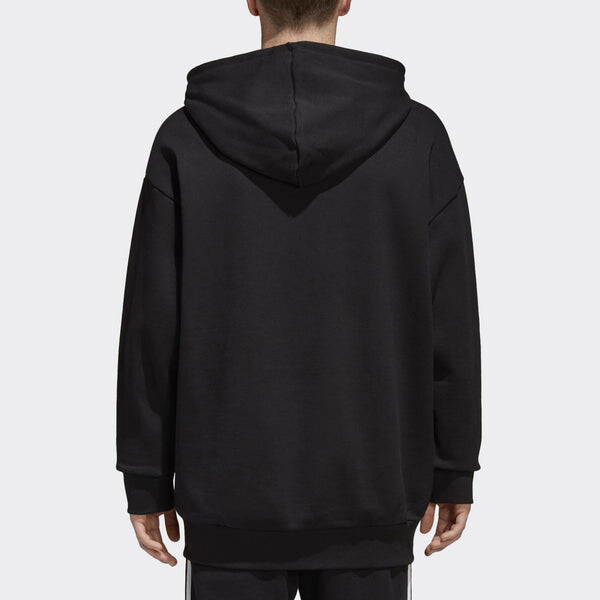 Толстовка men's originals tref over hood black Adidas, черный — фото 4