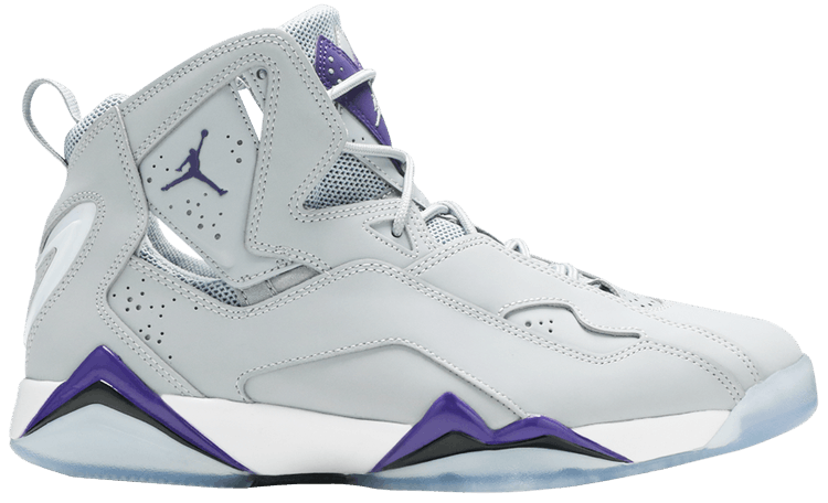 

Кроссовки Air Jordan Jordan True Flight 'Wolf Grey Purple', серый