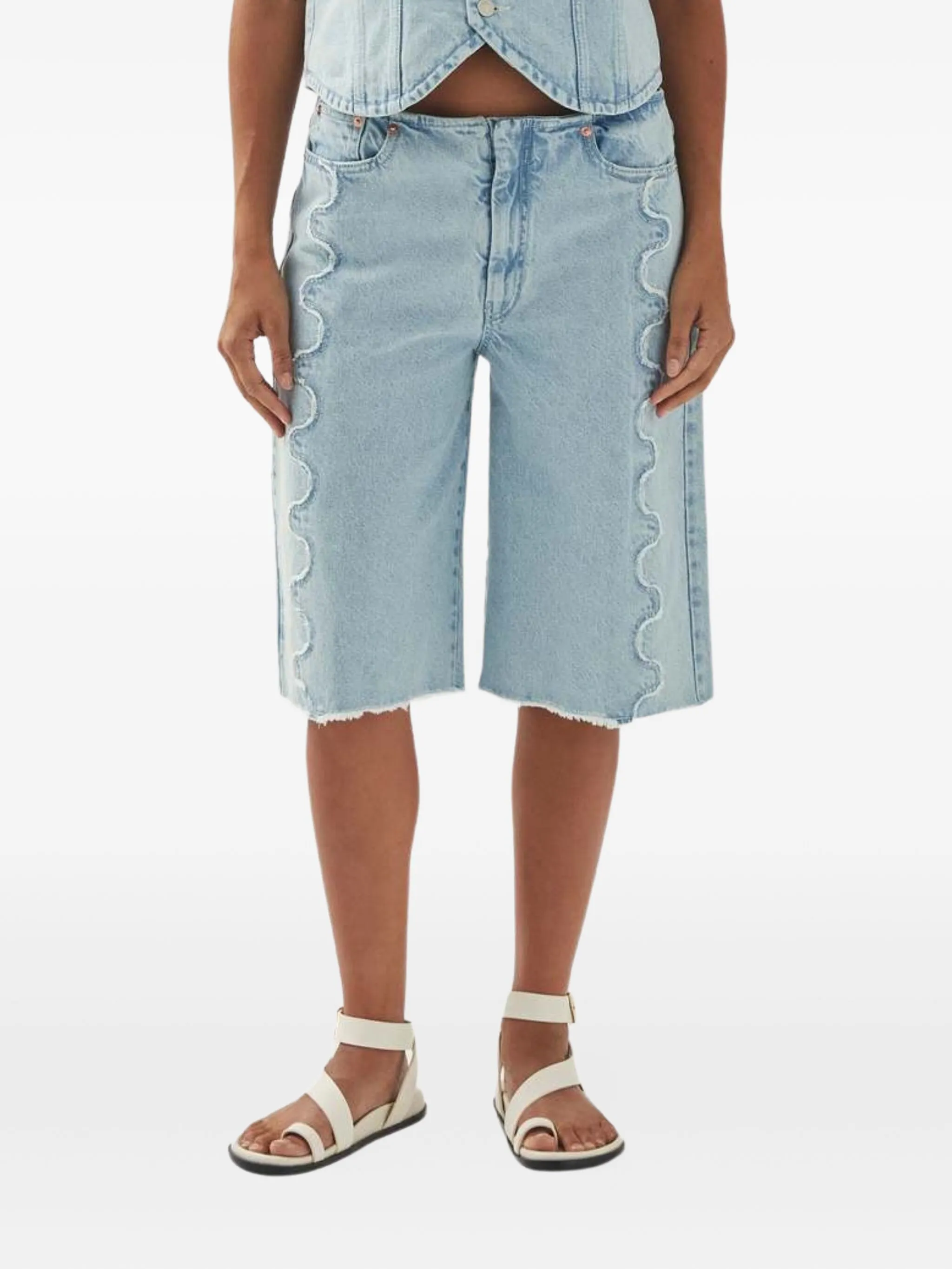 

Джинсовые шорты Erica Alohas, синий