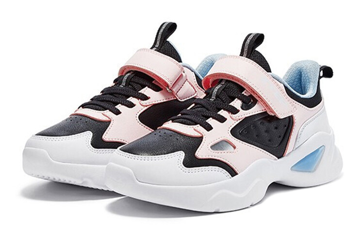 Кроссовки XTEP Kids Lifestyle Shoes GS Low-top Pink/ Black — фото 4