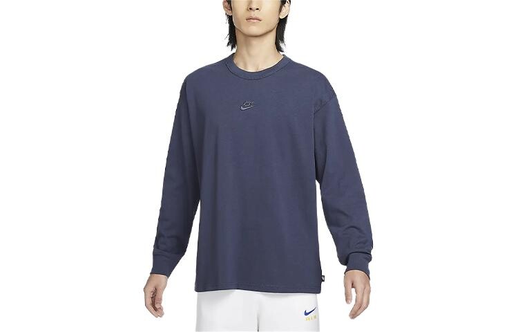 

Футболка мужская молниеносно-синяя Nike, голубой