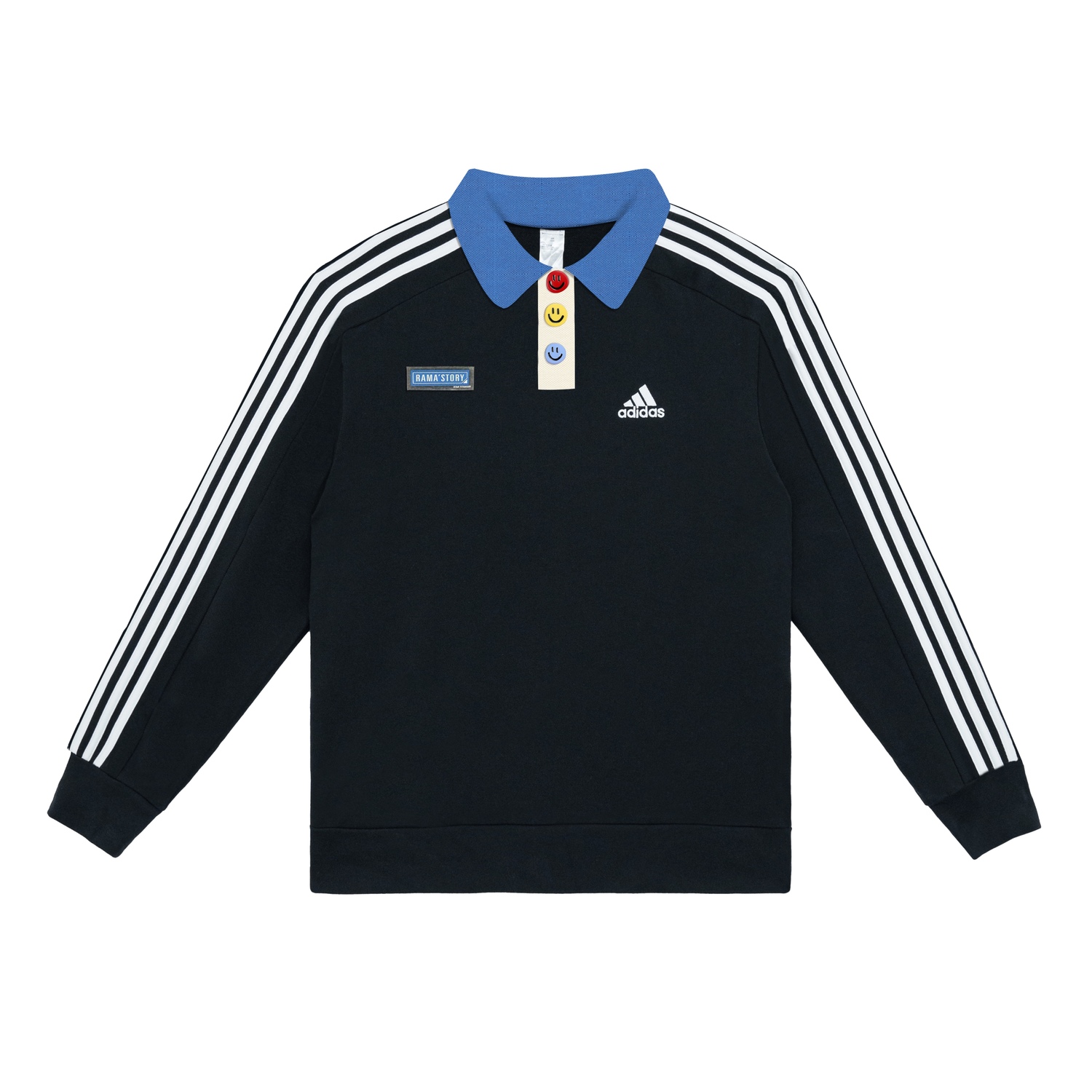 

Поло Unisex Adidas, черный
