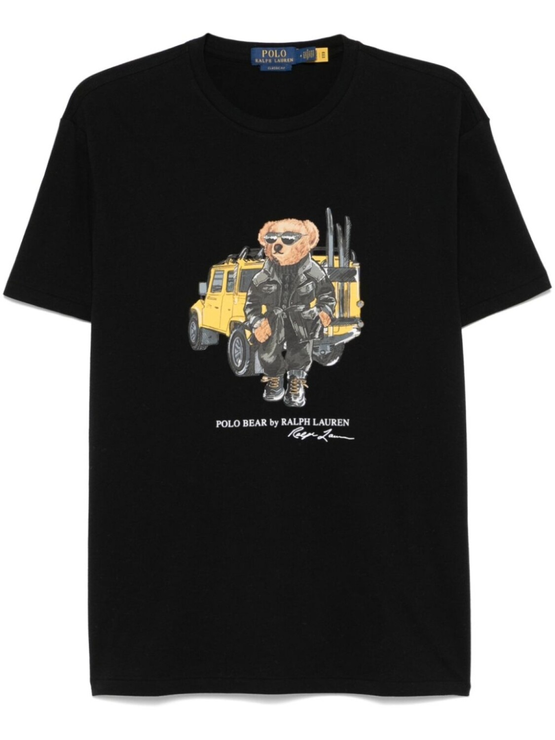 

Футболка с мотивом Polo Bear Polo Ralph Lauren, черный
