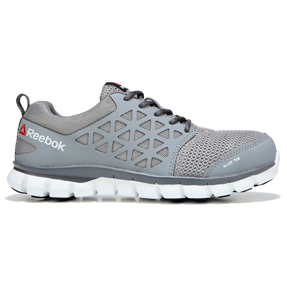 Кроссовки с мягкой подкладкой и защитным металлическим носком Reebok Work, grey — фото 2