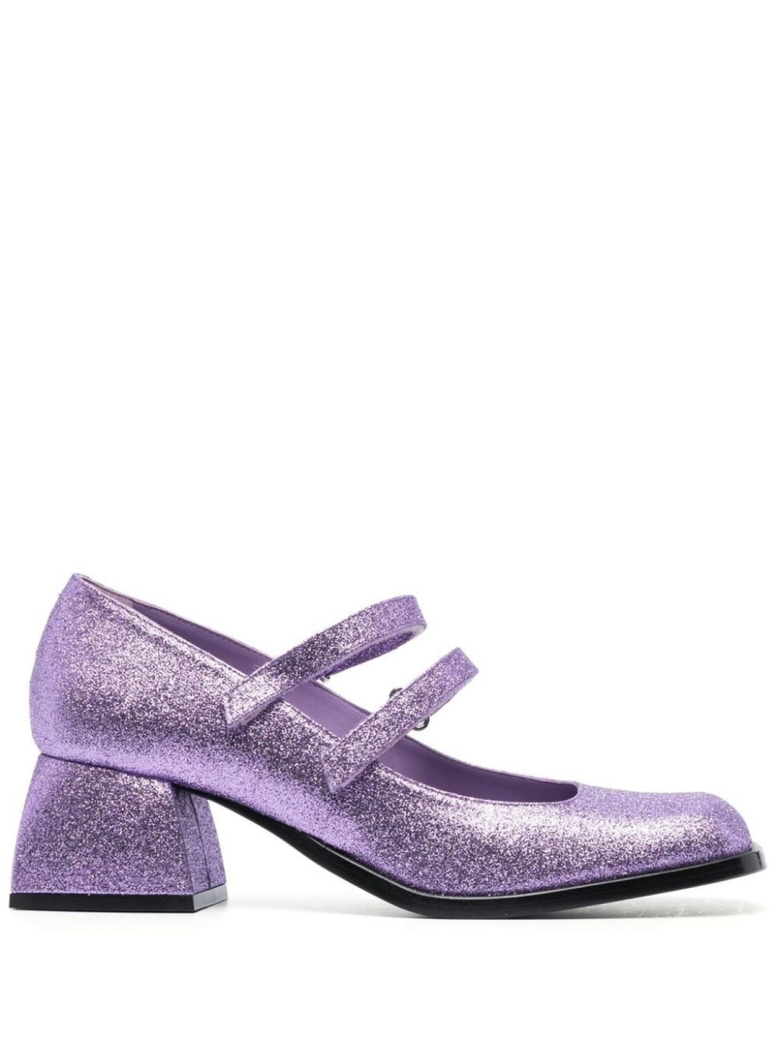Nodaleto туфли Bacara 55 с блестками, фиолетовый